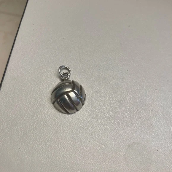 James Avery Silver Volleyball Charm - Picture 2 of 7